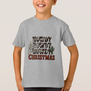 T-shirt Bonjour Bonjour Noël Famille Cadeau De Fête De Xma