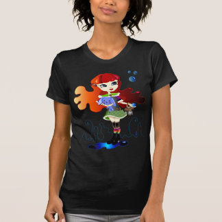 T-shirt Bonjour chariots : Fira et Bluebunny