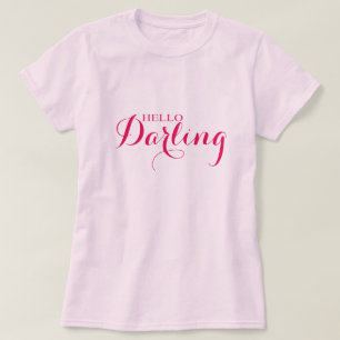 T-shirt Bonjour, chérie