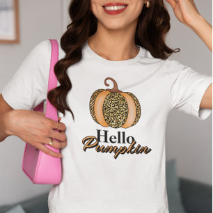 T-shirt Bonjour Citrouille