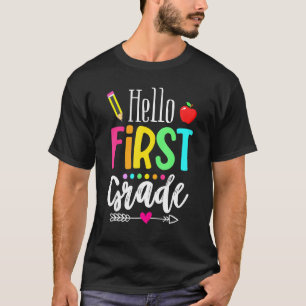 T-shirt Bonjour Équipe 1ère Classe Première Classe Rocks R