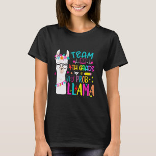 T-shirt Bonjour Équipe 4e Année Premier Jour 4e Année Pas