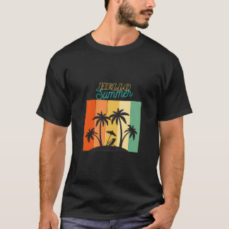 T-shirt bonjour été