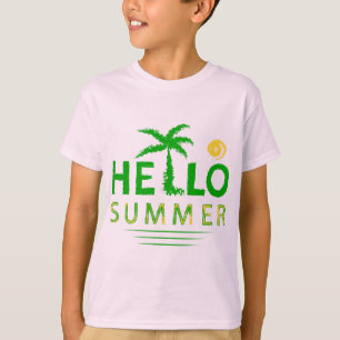 T-shirt Bonjour été