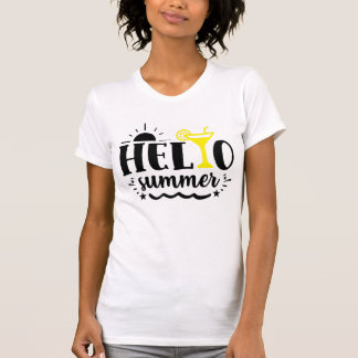 T-shirt Bonjour été