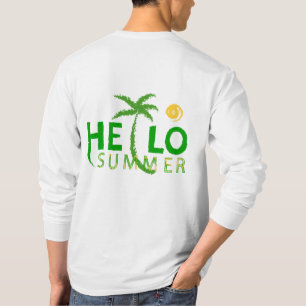 T-shirt Bonjour été