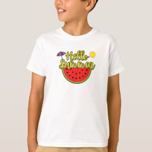 T-shirt Bonjour été
