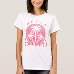 T-shirt Bonjour été