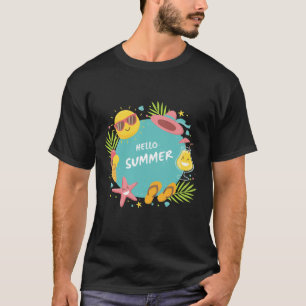 T-shirt bonjour été
