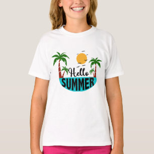 T-shirt Bonjour été