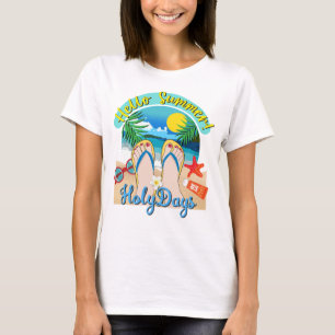 T-shirt Bonjour été - Saint-Jours