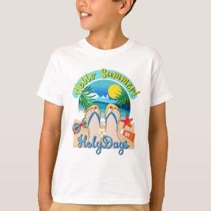 T-shirt Bonjour été - Saint-Jours