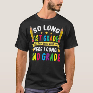 T-shirt Bonjour Étudiante De 2E Année Retour À L'École Arg