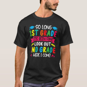 T-shirt Bonjour Étudiante De 2E Année Retour À L'École Arg