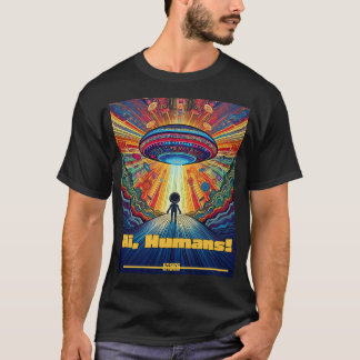 T-shirt Bonjour Humains