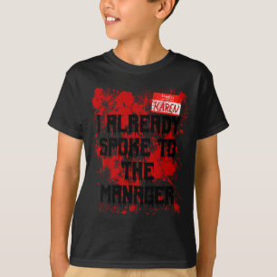 T-shirt Bonjour Je M'Appelle Karen Costume D'Halloween San