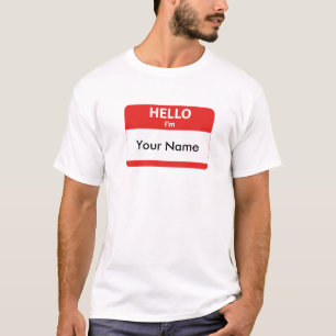T-shirt Bonjour, je suis