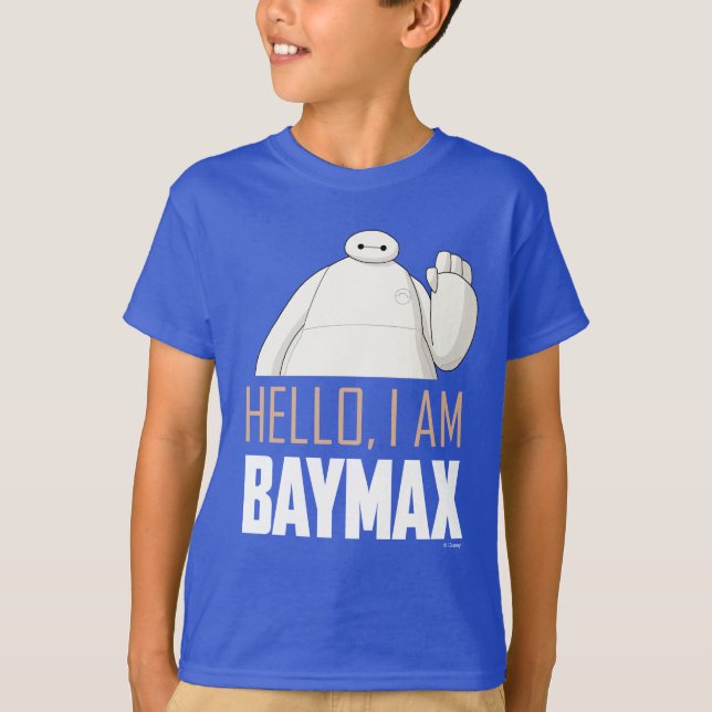 T-shirt Bonjour, je suis Baymax (Devant)