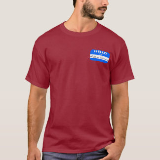 T-shirt Bonjour je suis énorme en Allemagne
