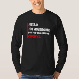 T-shirt Bonjour je suis Incroyable Mais Vous Pouvez M'appe