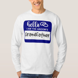 T-shirt Bonjour Je suis l'insigne du grand-père de la cham