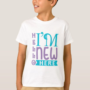 T-shirt Bonjour, je suis nouveau ici