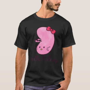 T-shirt Bonjour Kidney Funny Transplant maladie Dialyse Aw