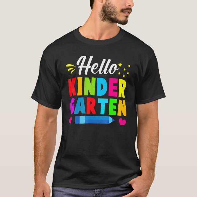 T-shirt Bonjour Kinder Garten (Devant)
