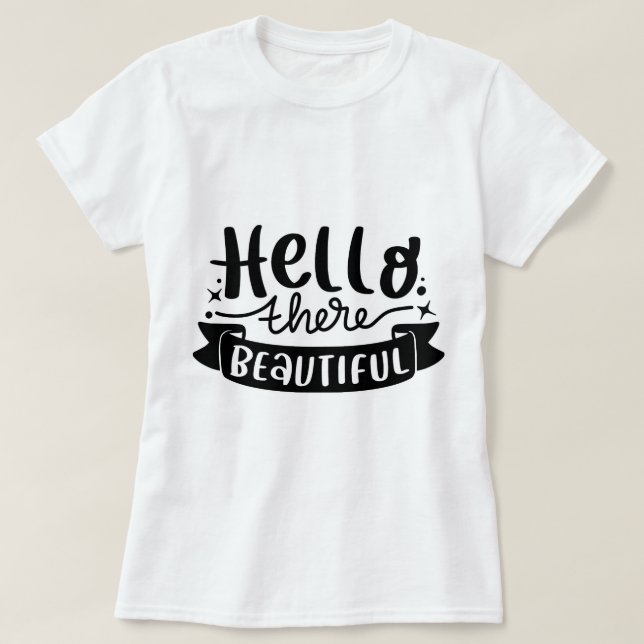 T-shirt Bonjour Là Belle (Design devant)
