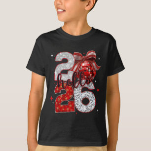 T-shirt Bonjour la Saint-Sylvestre tendance 2026 Bonne Ann