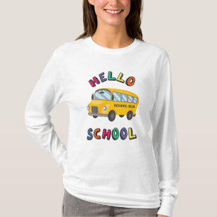 T-shirt Bonjour l'école