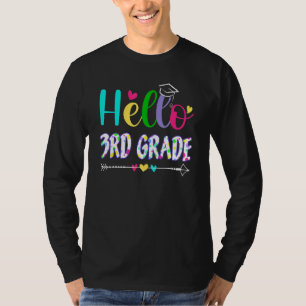 T-shirt Bonjour l'équipe de troisième année 3e année Retou