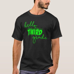 T-shirt Bonjour l'équipe de troisième année 3e année Retou