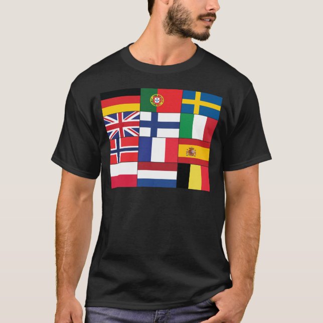 T-shirt Bonjour l'Europe :) (Devant)