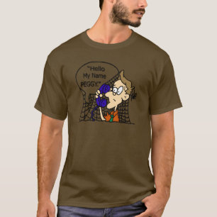T-shirt Bonjour ma Peggy nommée