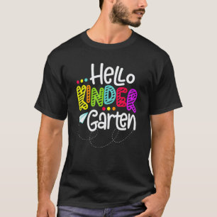 T-shirt Bonjour Maternelle Rentrée Scolaire Enseignant Gar