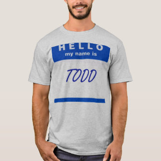 T-shirt Bonjour mon nom est