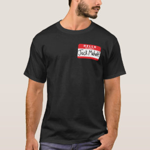 T-shirt Bonjour mon nom est Jack Mehoff