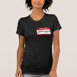 T-shirt Bonjour mon nom est John Galt