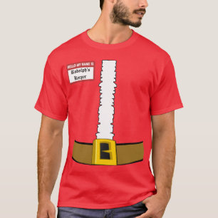 T-shirt Bonjour mon nom est l'avant de costume du gardien