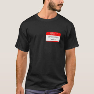 T-shirt Bonjour Mon Nom Est Leroy Jenkins Drôle Jeu Vidé
