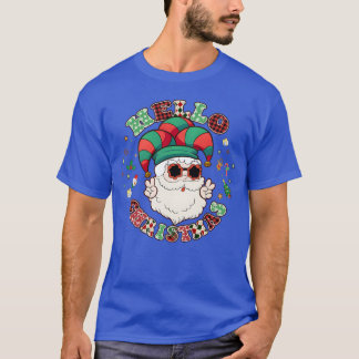 T-shirt Bonjour Noël vintage