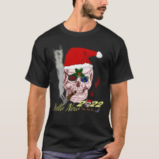 T-shirt bonjour nouvelle année 2022 bingo