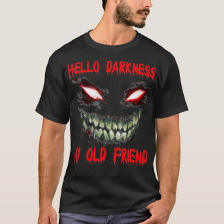 T-shirt Bonjour obscurité mon vieil ami (5)