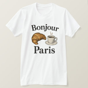 T-shirt Bonjour Paris