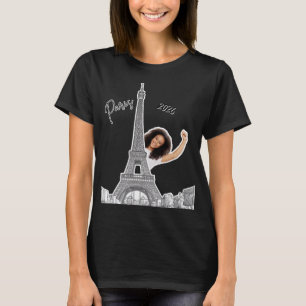 T-shirt Bonjour personnalisé 2026 : Le Souvenir de la Tour