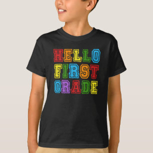 T-shirt Bonjour première année