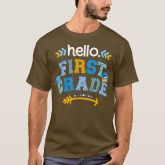 T-shirt Bonjour première année 1er retour à l'école l'ense