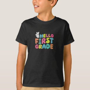 T-shirt Bonjour Première Année -Enfants-