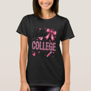 T-shirt Bonjour Professeur de Flirt d'Établissement d'Ense
